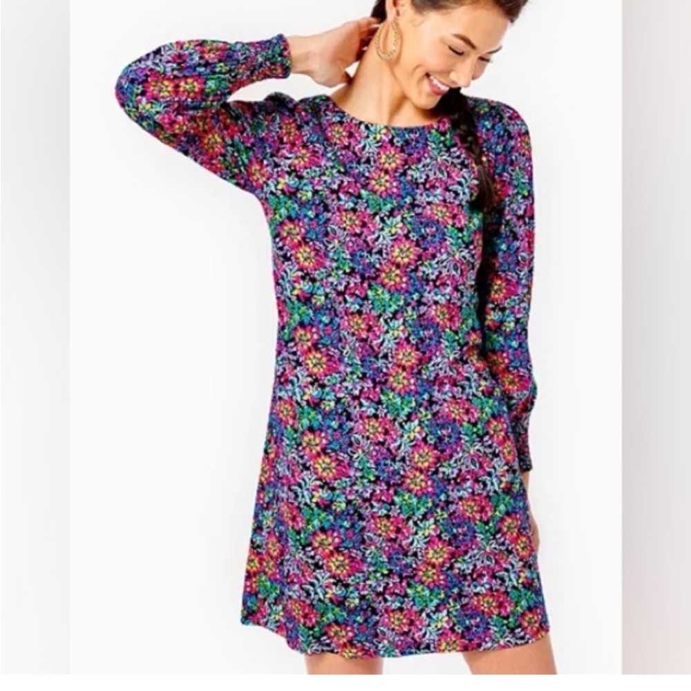 Lilly Pulitzer Diann long sleeve dress XXL